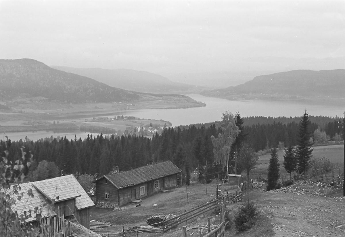 Anders Beer Wilse, Prot: Utsikten fra Fluberg. Randsfjorden