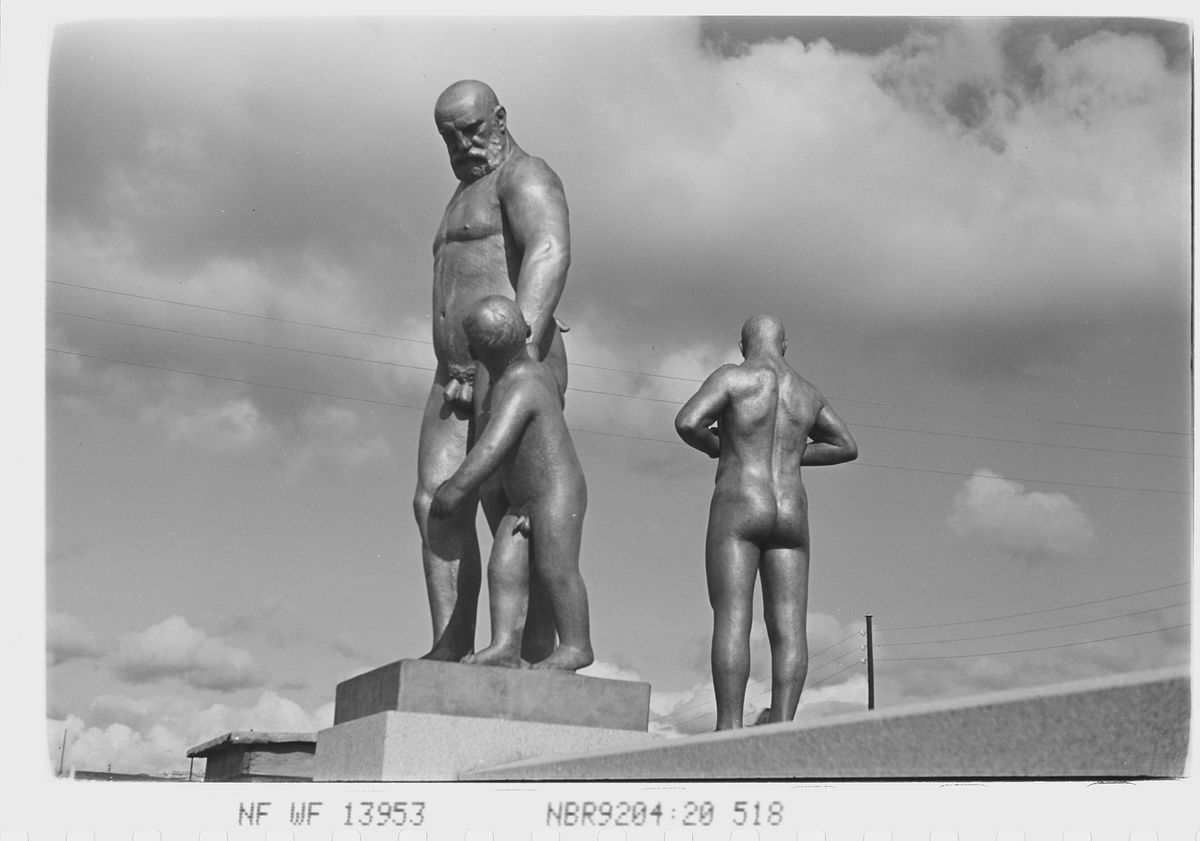 Anders Beer Wilse, Prot: Vigelands figurer