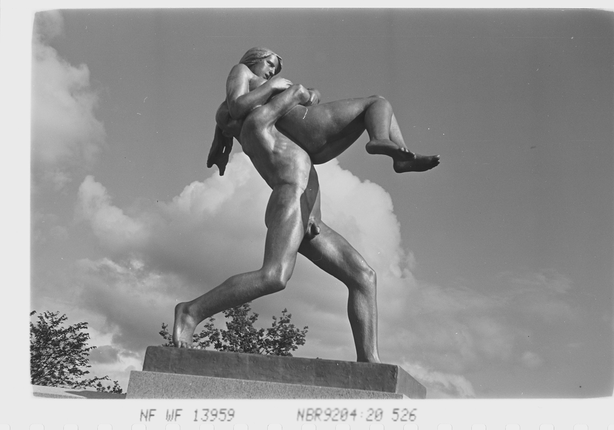 Anders Beer Wilse, Prot: Vigelands figurer