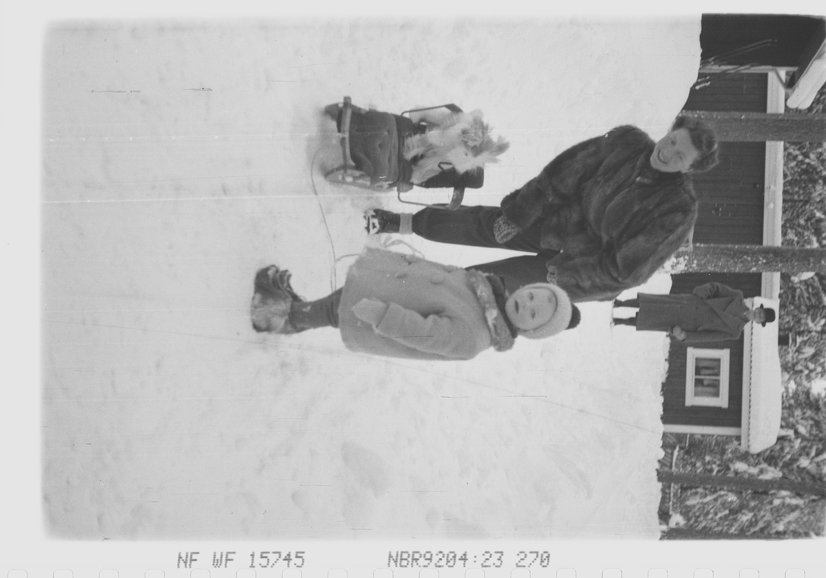 Anders Beer Wilse, Prot: Sverre Herbert Ute i sneen