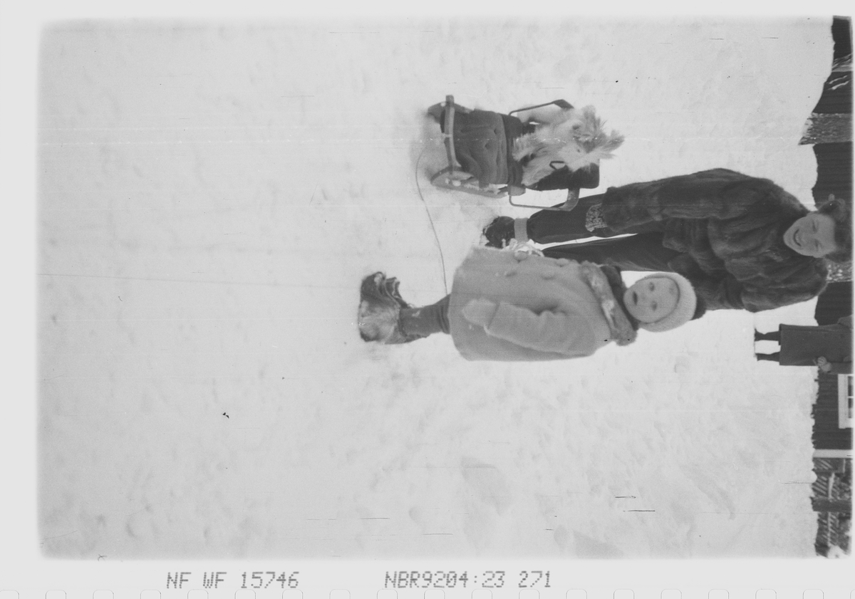 Anders Beer Wilse, Prot: Sverre Herbert Ute i sneen