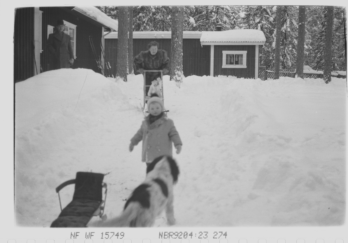Anders Beer Wilse, Prot: Sverre Herbert Ute i sneen