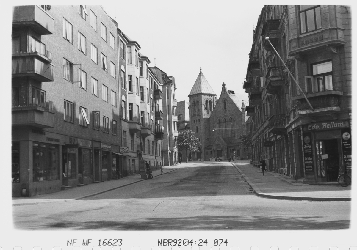 Anders Beer Wilse, Prot: Frogner Kirke. fra Magnus Bergsgt.