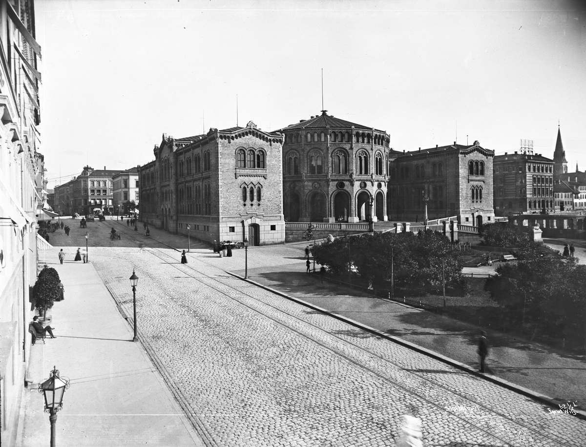Axel Lindahl, Prot: Christiania Storthingsbygningen