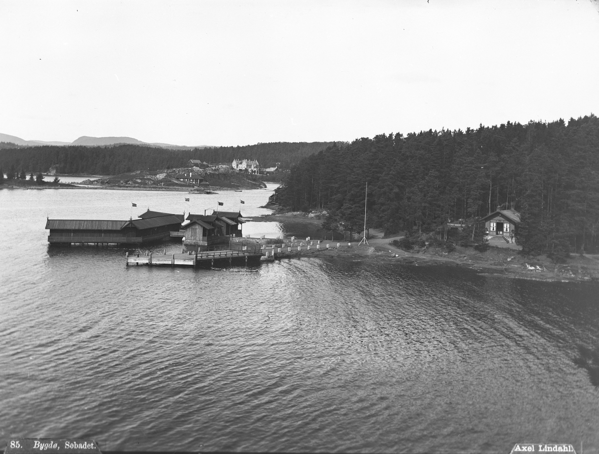 Axel Lindahl, Prot: Bygdø, Søbadet