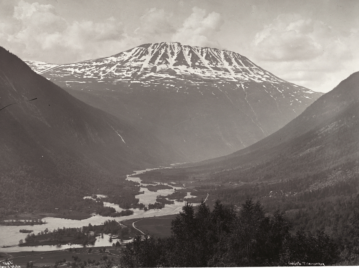 Axel Lindahl, Prot: Telemarken Gaustadfjeld, større Maalestok