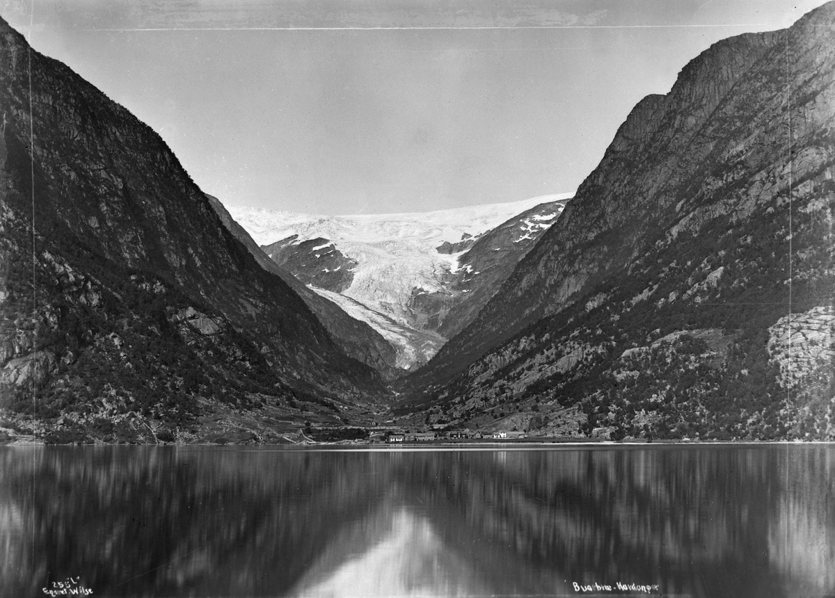 Axel Lindahl, Prot: Hardanger. Buerbræen set fra den nye vei