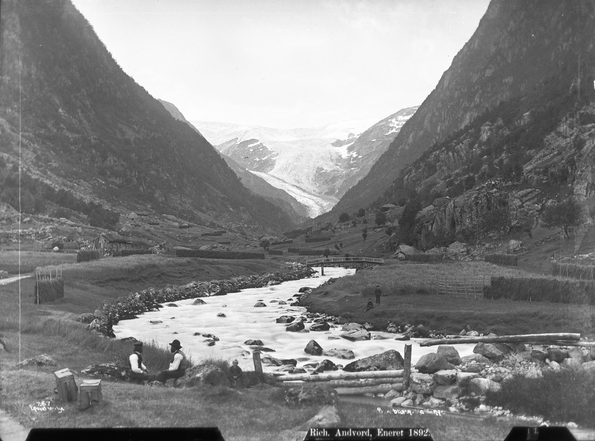 Axel Lindahl, "Prot: Hardanger. Buerbræen fra Gaarden