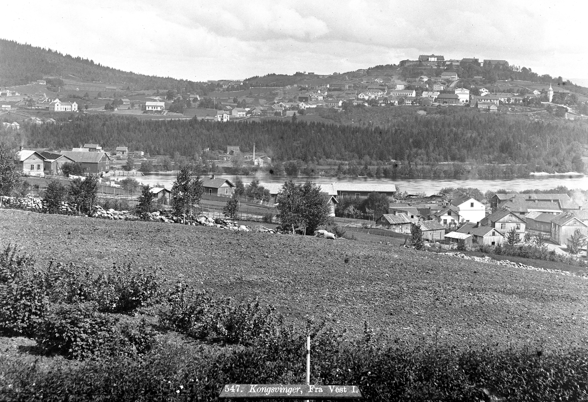Axel Lindahl, Prot: Kongsvinger Panorama af Byen fra Vest I
