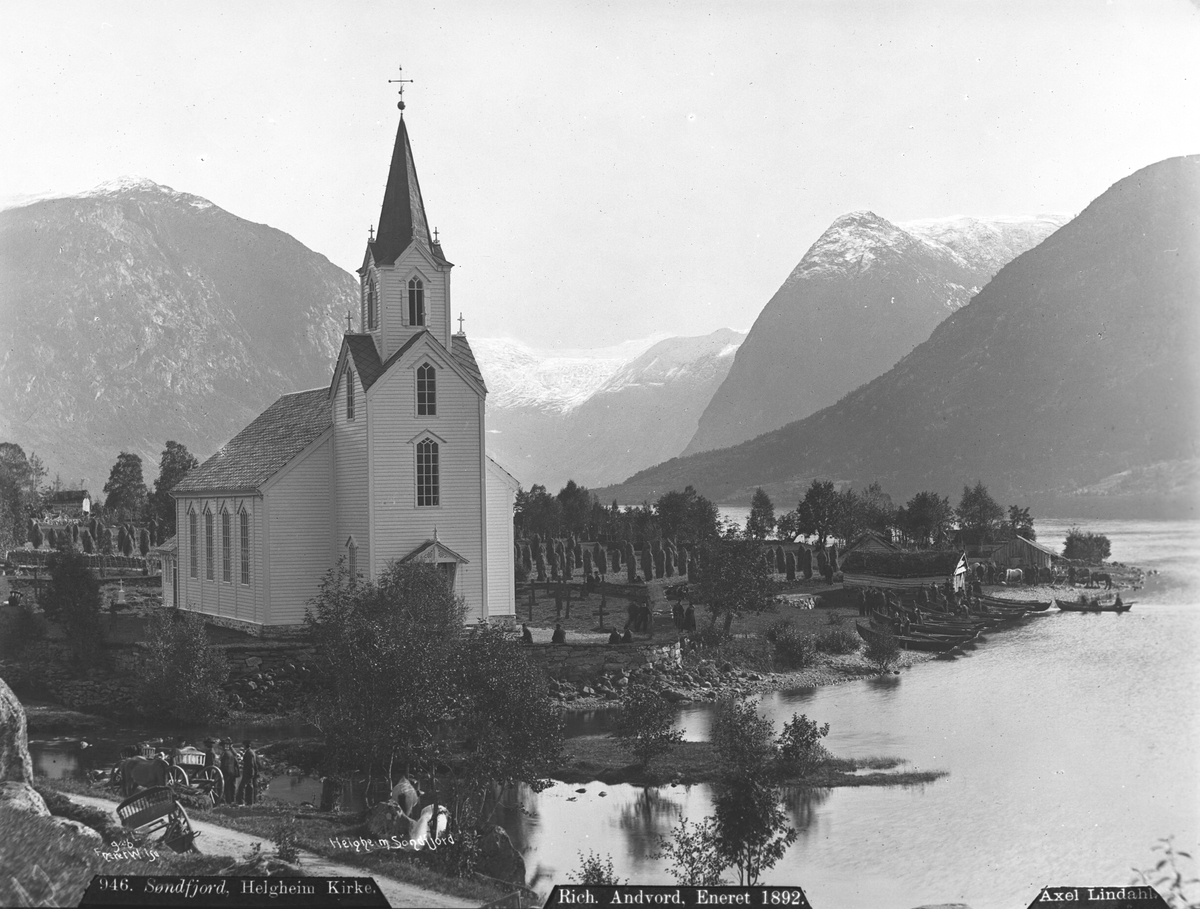 Axel Lindahl, Prot: Søndfjord Helgheim Kirke