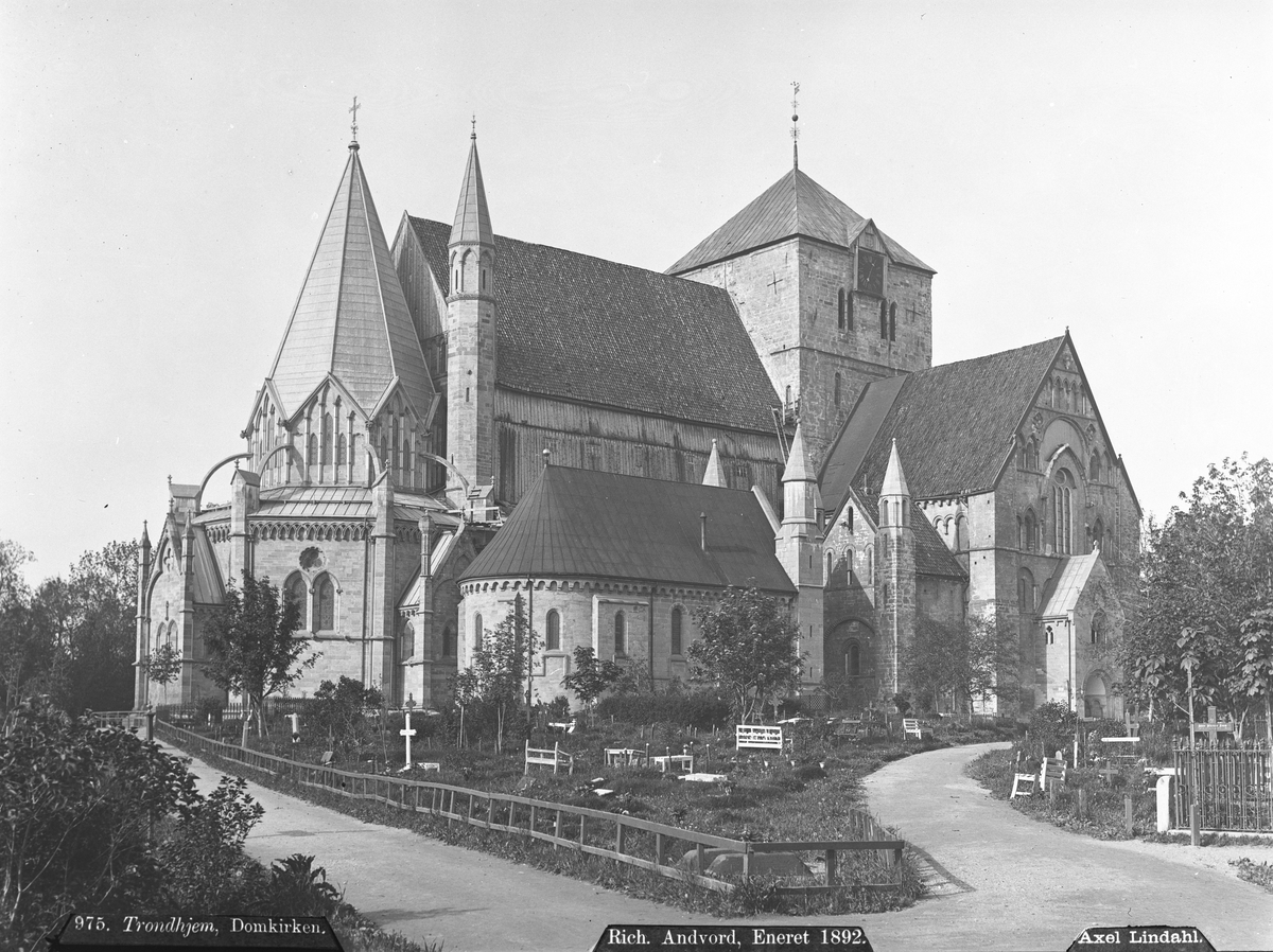 Axel Lindahl, Prot: Trondhjem. Domkirken