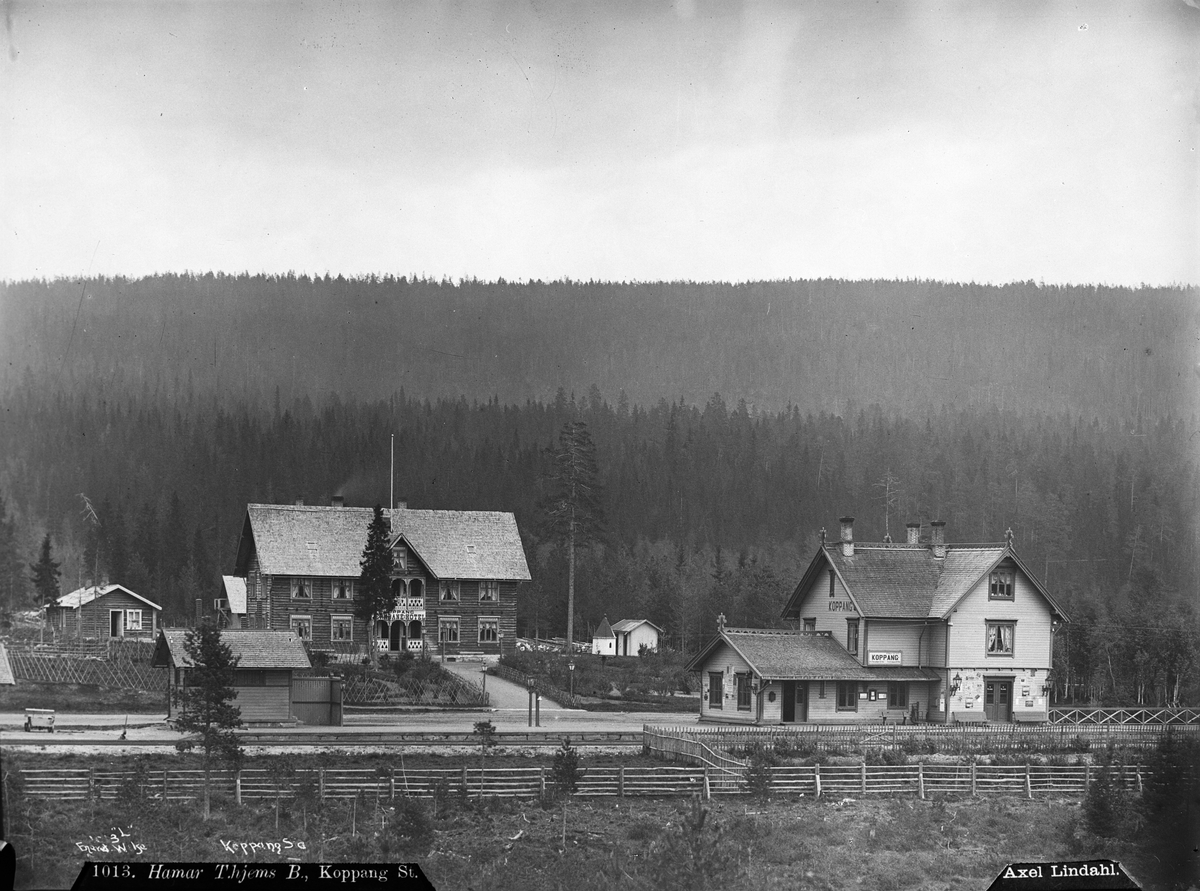 Axel Lindahl, Prot: Hamar - Trondhj. Banen - Koppang st.