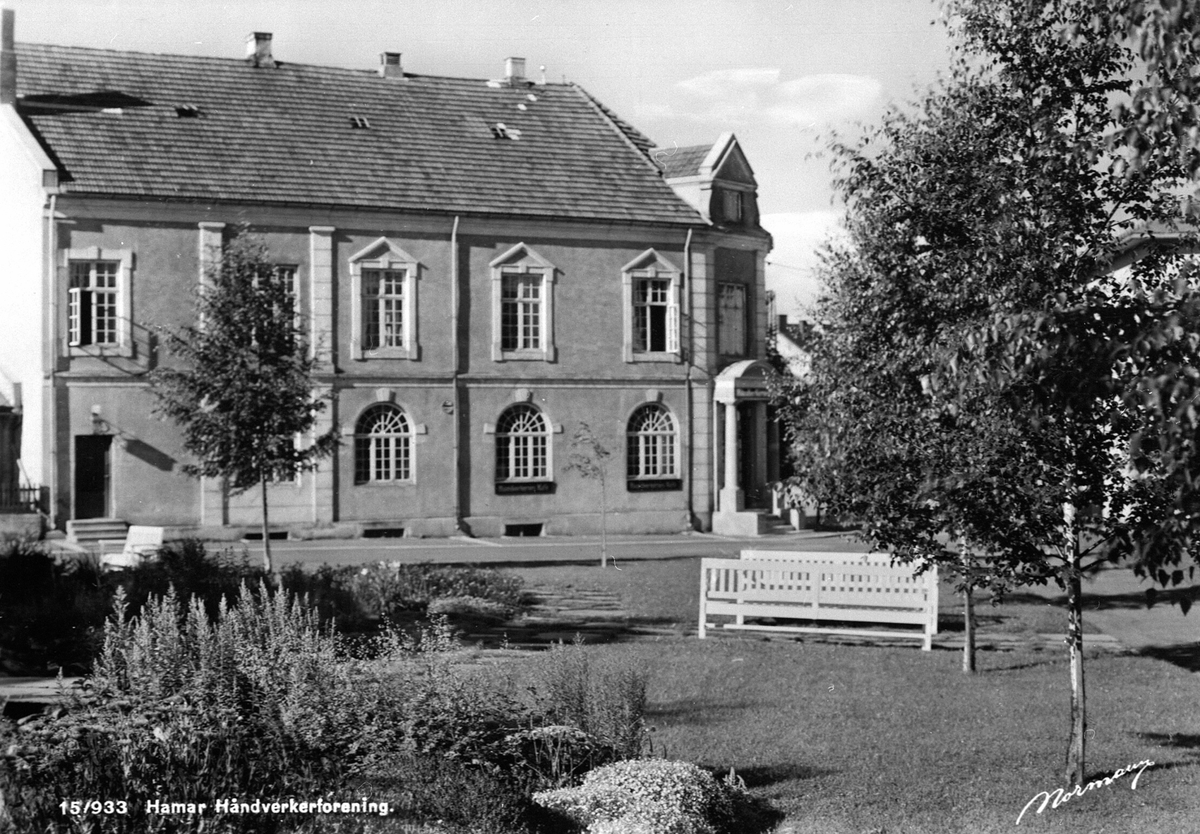 Anno Domkirkeodden, EKSTERIØR HAMAR HÅNDVERKERFORENING, HÅNDVERKEREN KAFETERIA, RESTAURANT, FAGERVIKPARKEN, ØSTREGATE