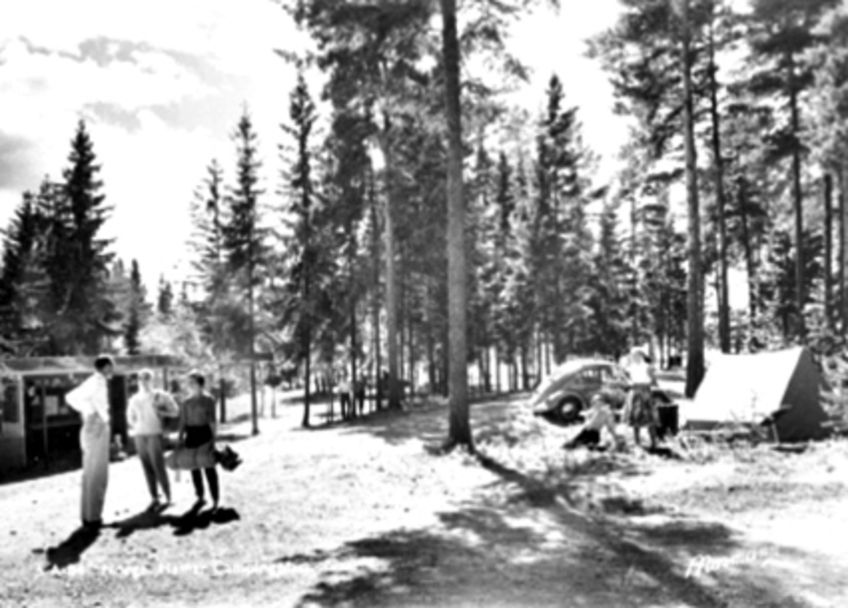 Anno Domkirkeodden, FRA HAMAR CAMPINGPLASS, KIOSK, FOLK, TELT, FOLKEVOGN