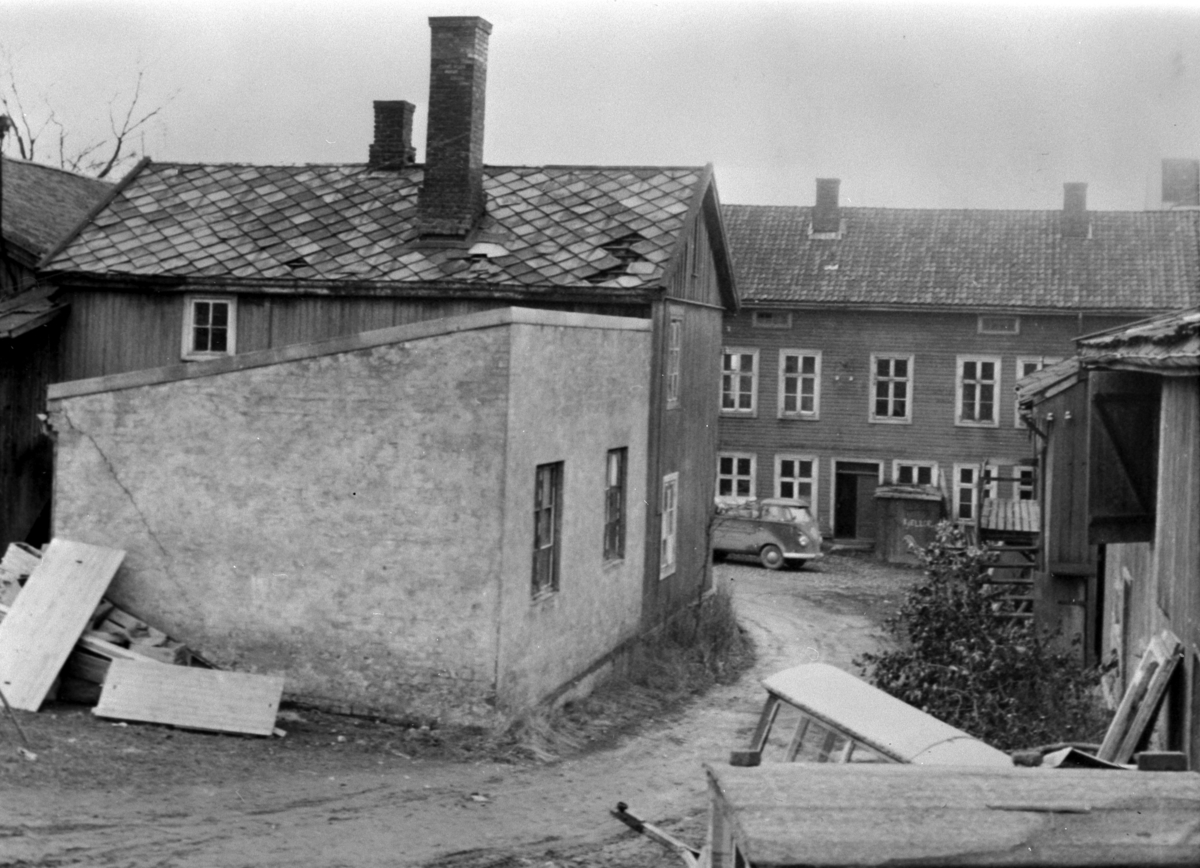 Anno Domkirkeodden, EKSTERIØR ØVRE GÅRDSROM, TORGGATA 91