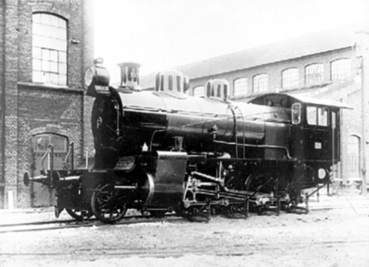 Anno Domkirkeodden, DAMPLOKOMOTIV NR. 193 TYPE 22, HAMAR JERNSTØPERI, HAM-JERN