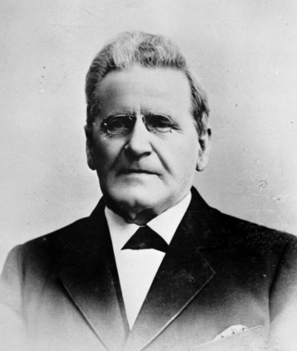 Anno Domkirkeodden, PORTRETT SMED OLE OLSEN FLAGSTAD 1829 - 1900