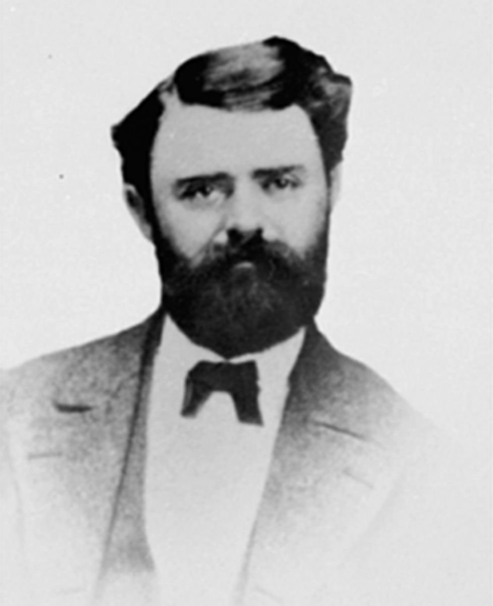 Anno Domkirkeodden, PORTRETT, MELKEKONDENSERINGSFABRIKKENS 1 BESTYRER TOMAS THOMSENI 1874 forestod han fabrikkens oppførelse
