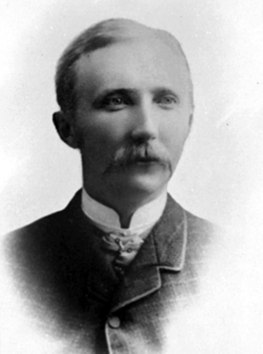 Anno Domkirkeodden, PORTRETT, INGENIØR KRISTIAN GERHARD DAHL, BESTYRER HAMAR MELKEFABRIKK, NESTLE