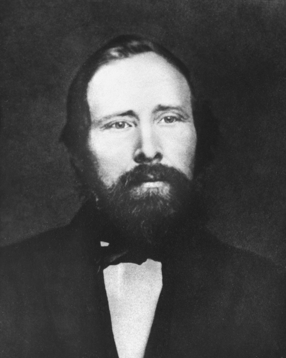 Anno Domkirkeodden, PORTRETT:GARVEMESTER JOHANNES OLSEN, LÆRER 1852, ORDFØRER 1870-74