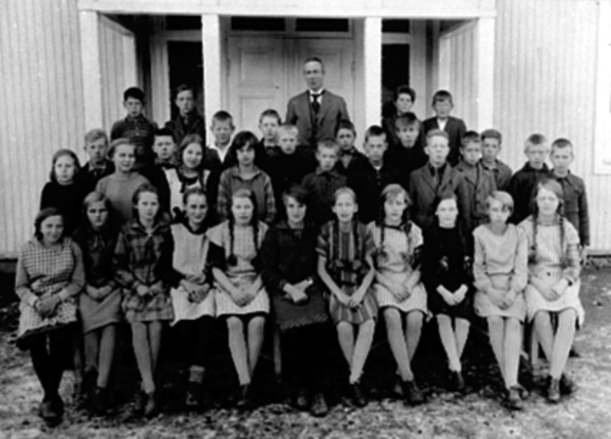Anno Domkirkeodden, GRUPPE 34, 7. SKOLEKLASSE, SOLVANG SKOLE, LÆRER ARNE JULAND