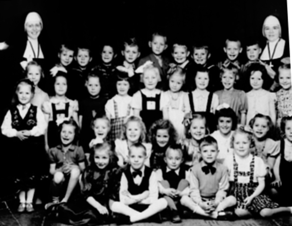 Anno Domkirkeodden, STOR GRUPPE 33 BARN, 2 NONNER, ST. TORFINNS BARNEHAGE,