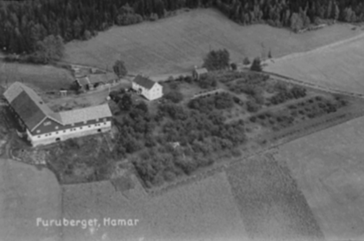 Anno Domkirkeodden, FLYFOTO FURUBERGET GÅRD, FURUBERGVEGEN 154