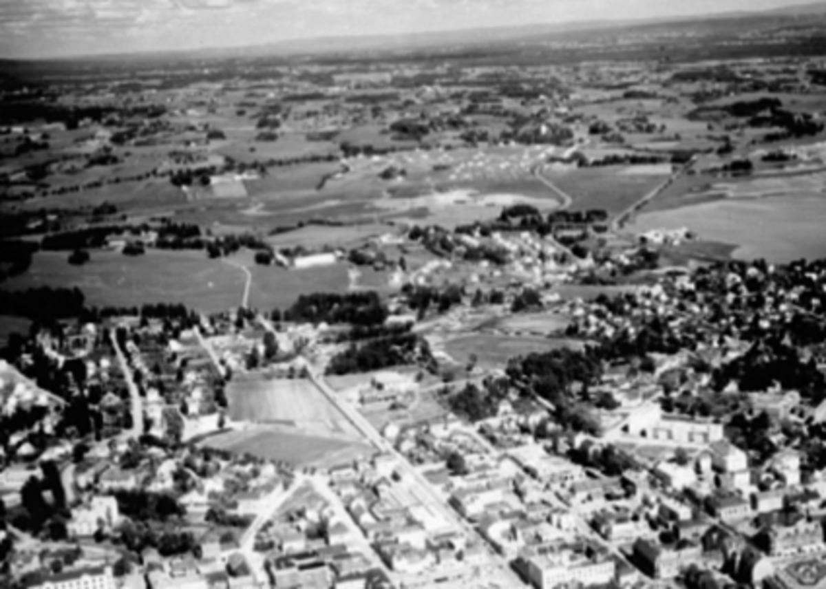 Anno Domkirkeodden, FLYFOTO, HAMAR BY, SENTRUM, ØSTRE BYDEL, HOLSET, ROLLSLØKKA