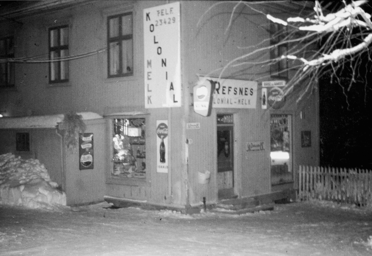 Anno Domkirkeodden, HOLSETGATA 19, REFSNES KOLONIALFORRETNING, BUTIKK
