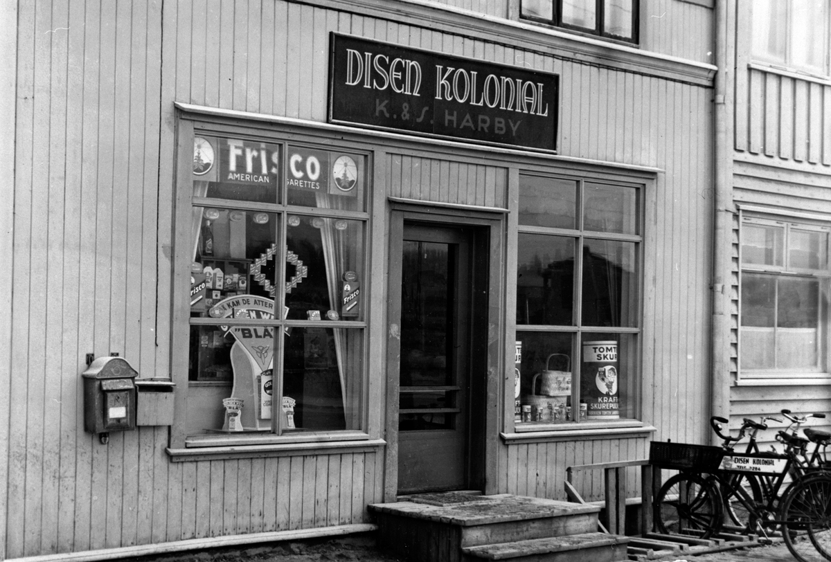 Anno Domkirkeodden, VANGSVEGEN 165, DISEN KOLONIAL, INNEHAVER AV BUTIKKEN KRISTIAN OG SVERRE HARBY