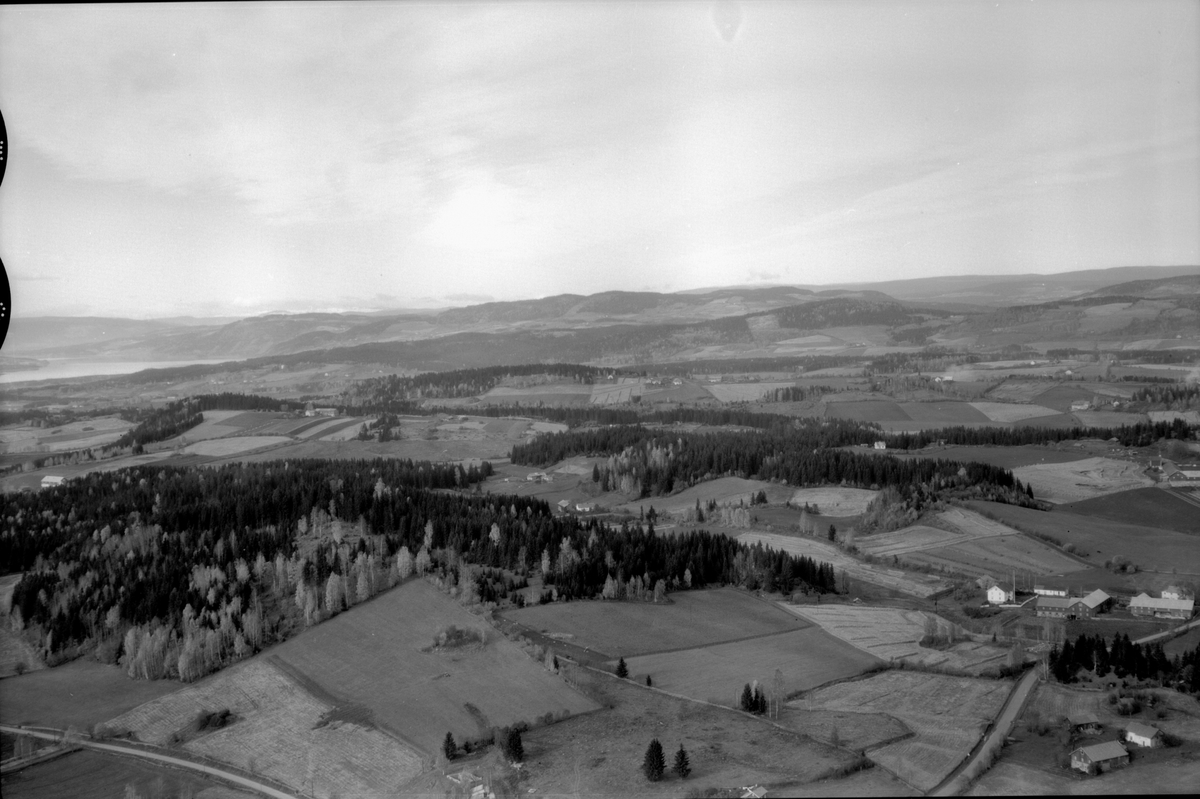 Anno Domkirkeodden, Flyfoto av Soug, Ringsaker.
