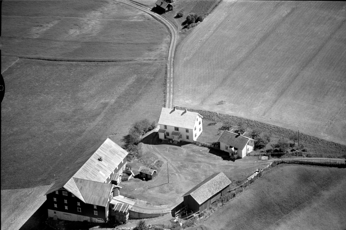 Anno Domkirkeodden, Flyfoto av Engeskaug, Gaupen, Ringsaker.