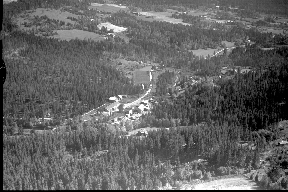 Anno Domkirkeodden, Flyfoto av Haga bruk, Moelv.