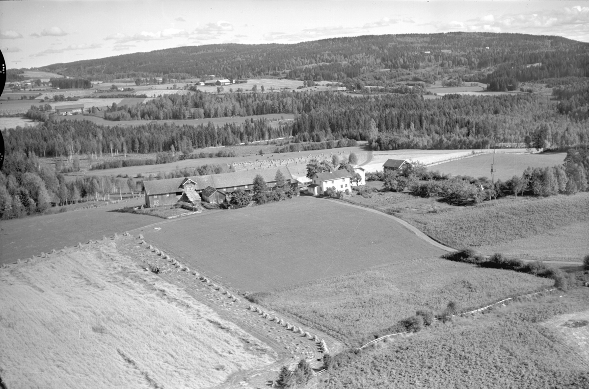 Anno Domkirkeodden, Flyfoto av Hobrenna, Gaupen, Ringsaker.