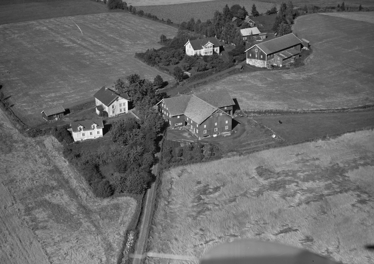 Anno Domkirkeodden, Flyfoto av Hove nedre, Stavsjø, Hedmark.