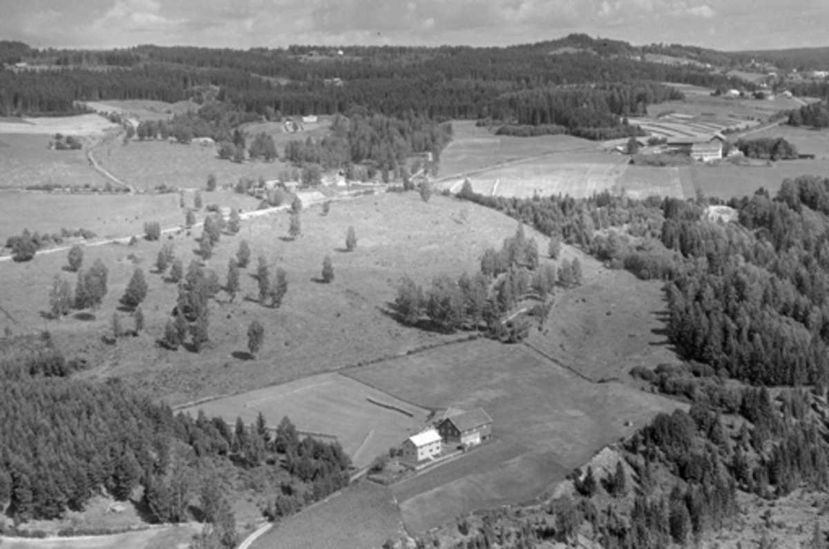 Anno Domkirkeodden, Flyfoto av Slåttsvea, Veldre, Ringsaker.