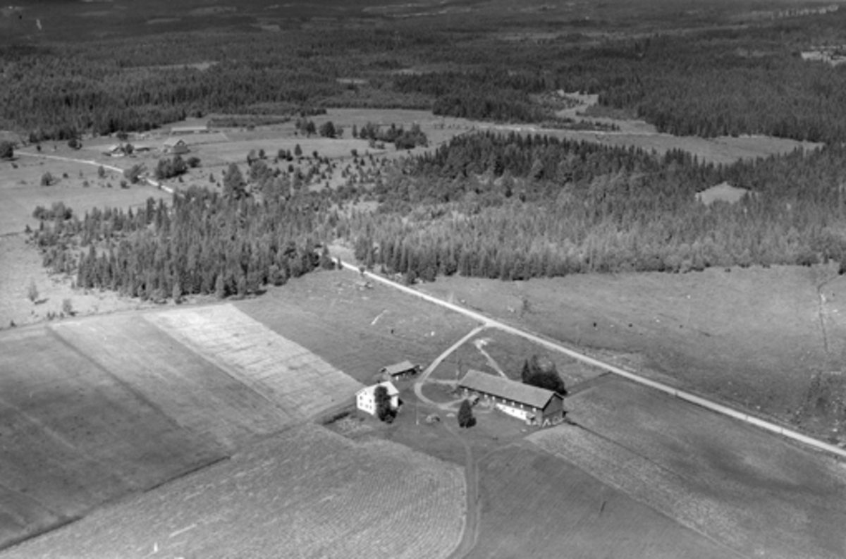 Anno Domkirkeodden, Flyfoto av Jemli gard, Veldre, Ringsaker.