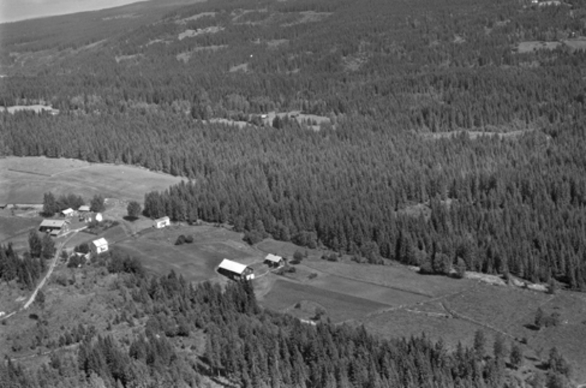 Anno Domkirkeodden, Flyfoto av Rønningsbakken, Furnes, Ringsaker.