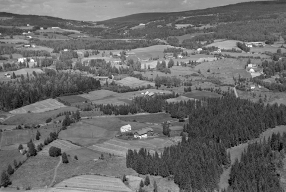 Anno Domkirkeodden, Flyfoto av Demroa, Furnes, Ringsaker.
