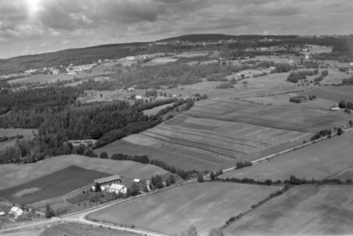 Anno Domkirkeodden, Flyfoto av Hagen, Furnes, Ringsaker.