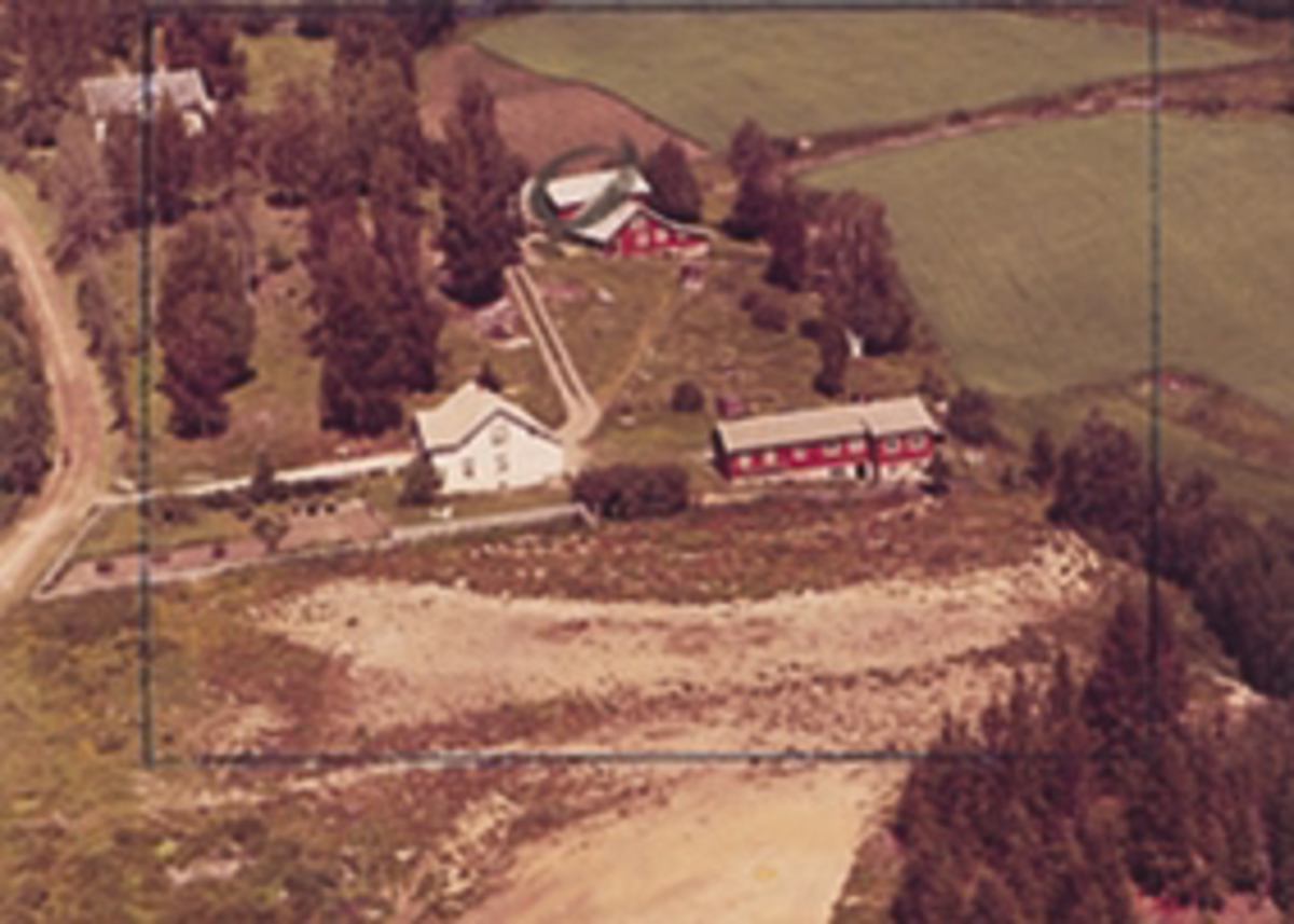 Widerøes Flyveselskap A/S, Flyfoto av Grandal, Nydal, Furnes.
