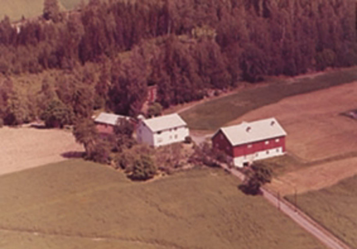 Widerøes Flyveselskap A/S, Flyfoto av Høisveen, Furnes, Ringsaker.
