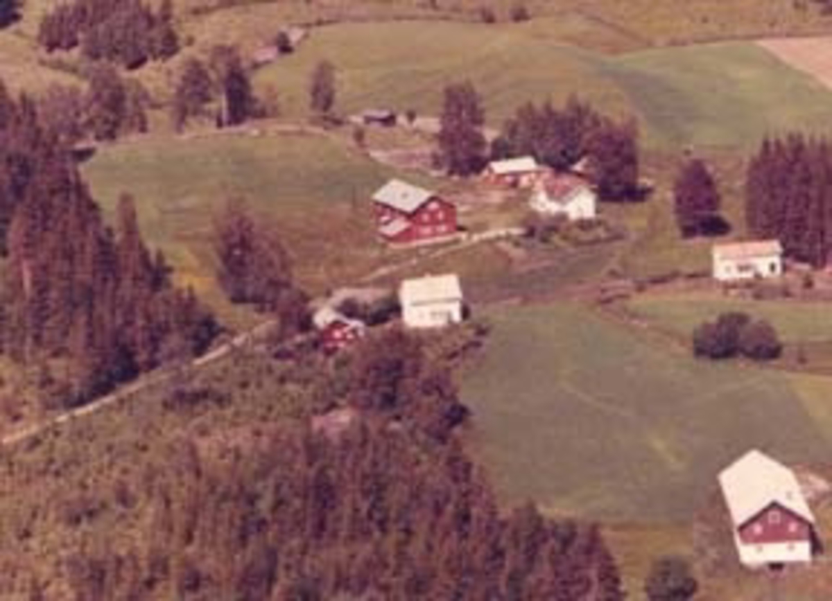 Widerøes Flyveselskap A/S, Flyfoto av Lillesvea, Furnes, Ringsaker.