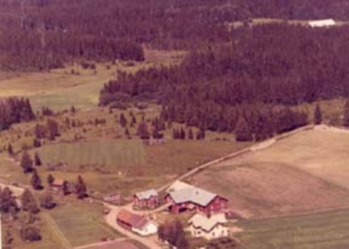 Widerøes Flyveselskap A/S, Flyfoto av Volla gard, Furnes, Ringsaker.