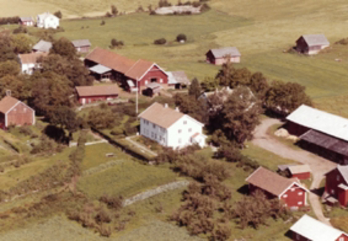 Widerøes Flyveselskap A/S, Flyfoto av Sørby gard, Ring, Ringsaker.
