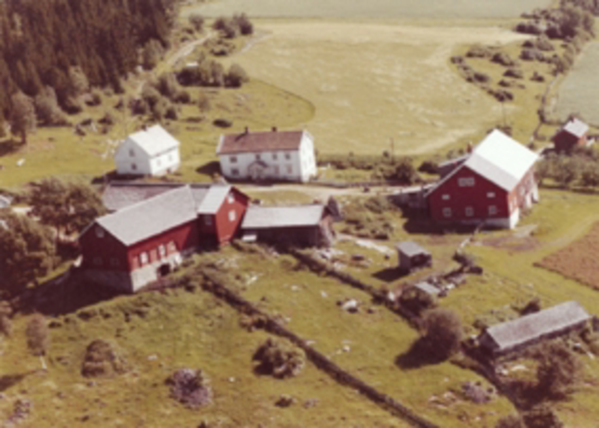 Widerøes Flyveselskap A/S, Flyfoto av Hulberg, Ring, Ringsaker.