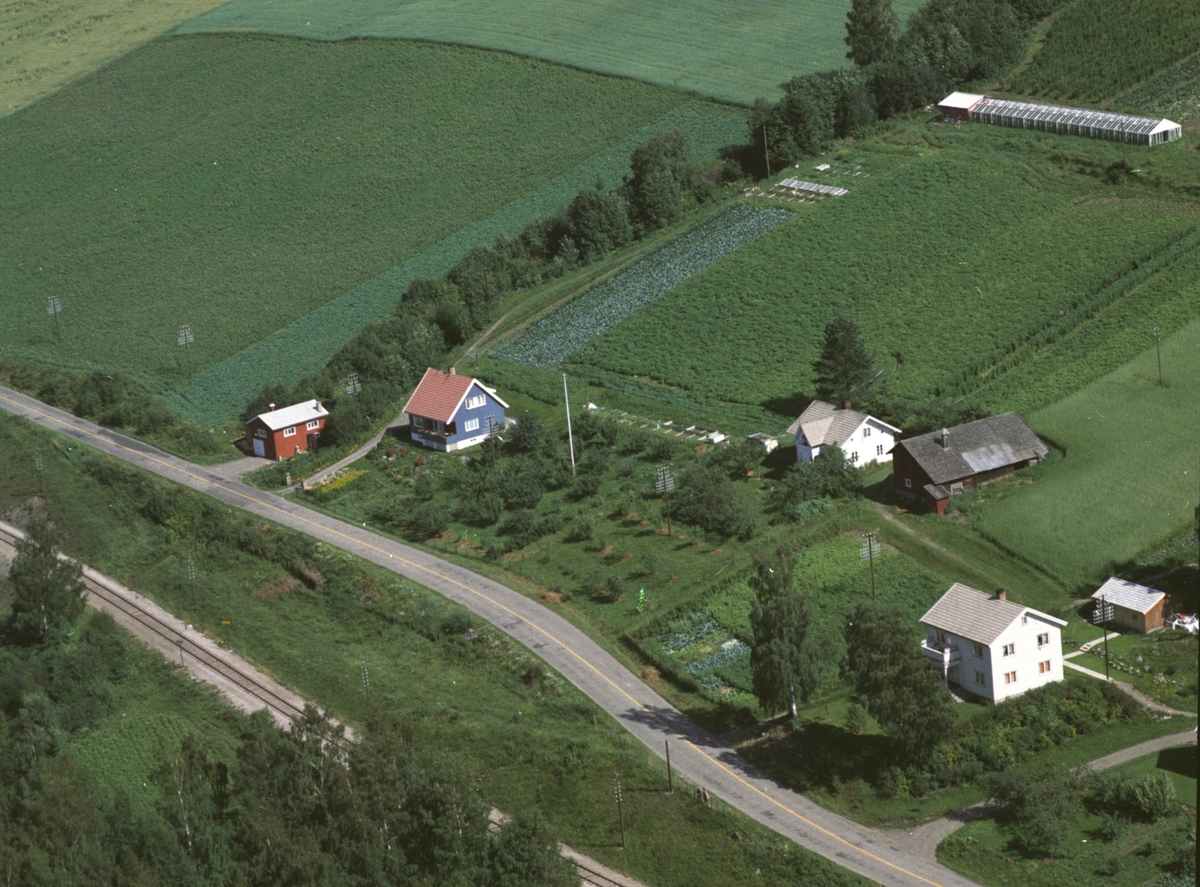 Widerøes Flyveselskap A/S, Flyfoto av Sandvik, Ring, Ringsaker.
