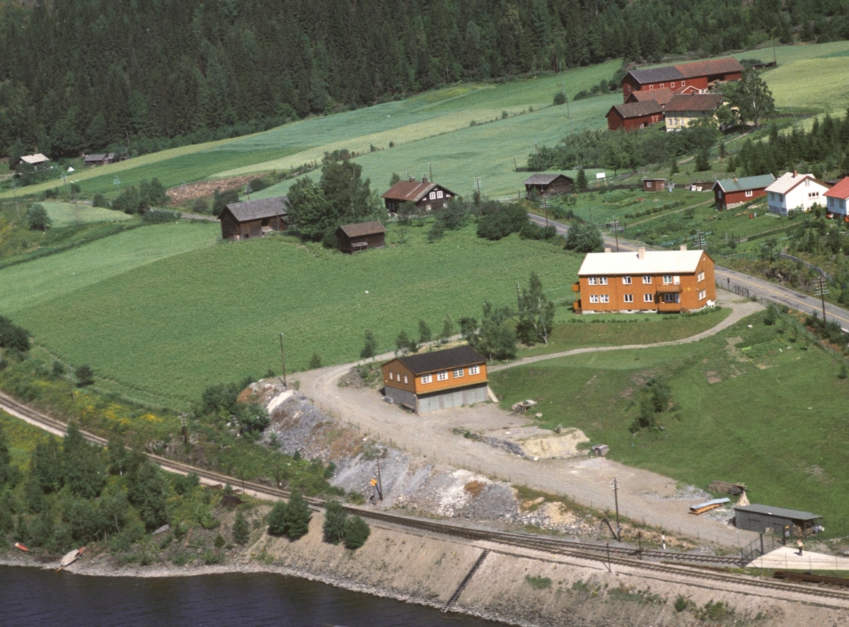 Widerøes Flyveselskap A/S, Flyfoto, Sørjordet, Ring, Ringsaker.