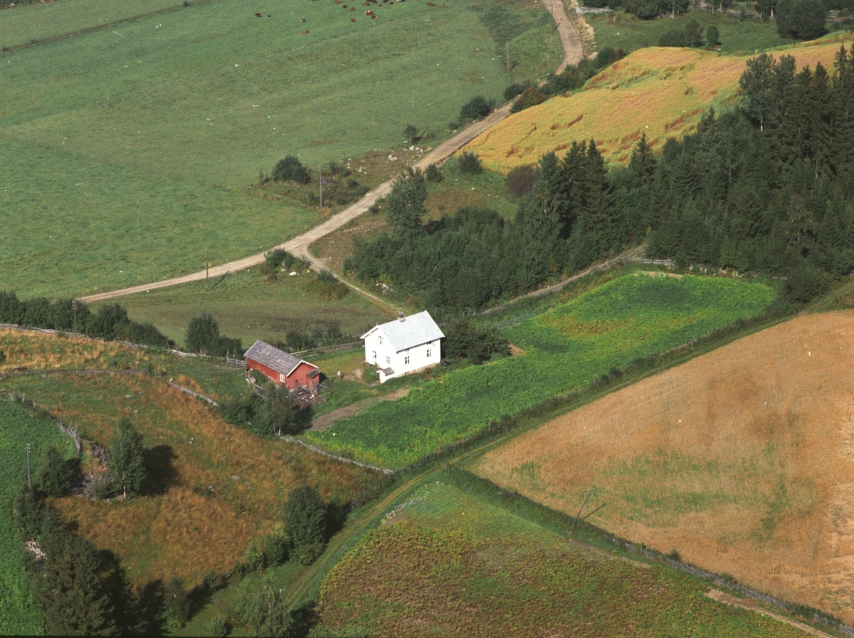 Widerøes Flyveselskap A/S, Flyfoto, Ringen, Stensengdalen, Ringsaker.