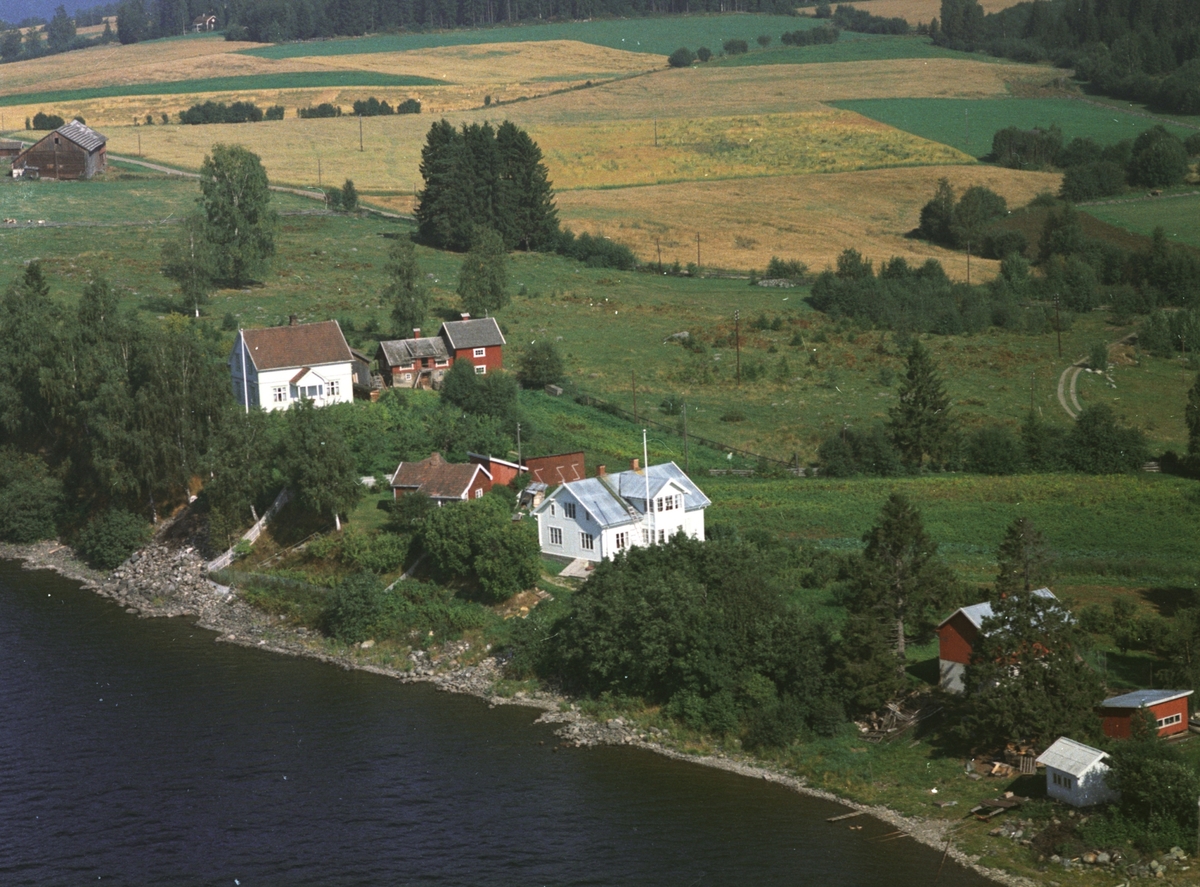 Widerøes Flyveselskap A/S, Flyfoto, Odden, Mengshoel, Ringsaker.